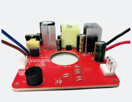 Красный синусоидный AC220V DC 12V BLDC дирижер вентилятора